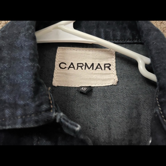 LF CARMAR Distressed Jean/Denim Jacket - Picture 3 of 3